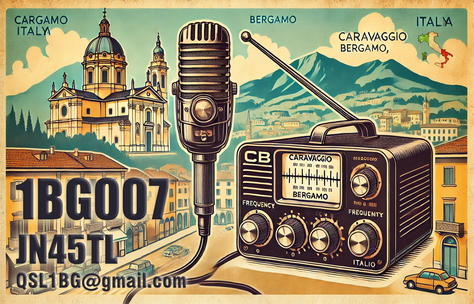 1BG007 QSL